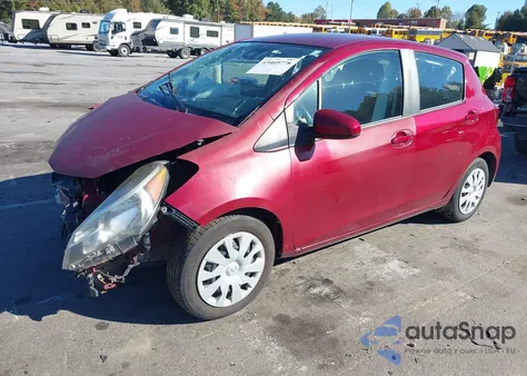 2017 Toyota Yaris L z USA, uszkodzony, nr VIN VNKKTUD34HA085983